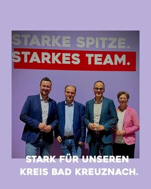 Unsere Wahlkreiskandidaten: Markus Stein, michael simon, Denis Alt, Claudia Eider